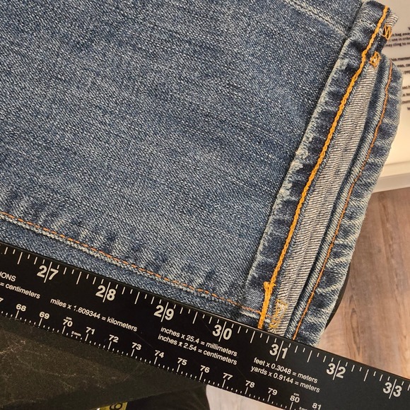 AG Adriano Goldschmied The Tomboy Boyfriend Fit Distressed Jeans Medium Wash - Picture 12 of 13